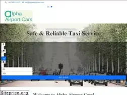 Sites similar to alphaairportcars.com