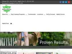 Sites similar to alphaandomegadogtraining.com