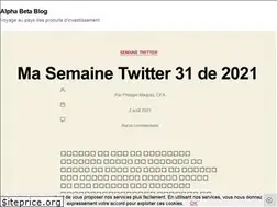 Sites similar to alphabetablog.com