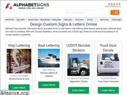 Sites similar to alphabetsigns.com