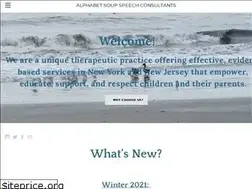 Sites similar to alphabetsoupspeech.com