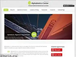 Sites similar to alphabioticscenter.com