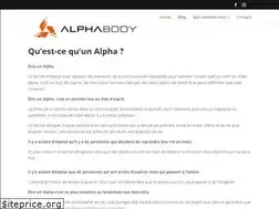 Sites similar to alphabody.fr