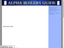 Sites similar to alphaboilersguide.co.uk