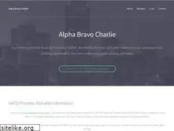 Sites similar to alphabravocharlie.info