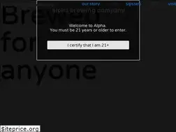 Sites similar to alphabrewingcompany.com
