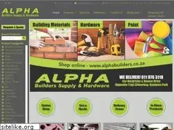 Sites similar to alphabuilders.co.za