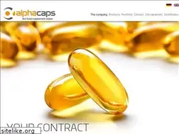 Sites similar to alphacaps.de