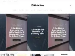 Sites similar to alphacardblog.com