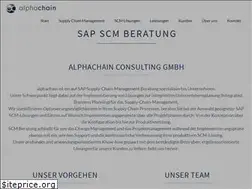 Sites similar to alphachain.de