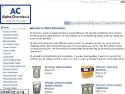 Sites similar to alphachemicals.com