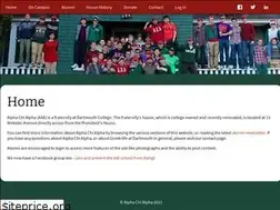 Sites similar to alphachialpha.org