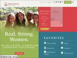 Sites similar to alphachiomega.org