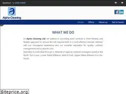 Sites similar to alphacleaning.mu