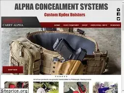 Sites similar to alphaconceal.com