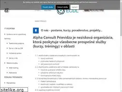 Sites similar to alphaconsult.sk