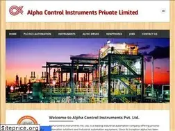 Sites similar to alphacontrol.in