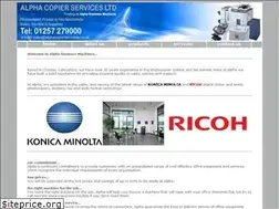 Sites similar to alphacopierservices.co.uk