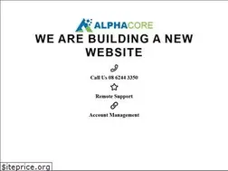 Sites similar to alphacore.com.au