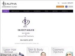 Sites similar to alphacosmedicclinic.com.au