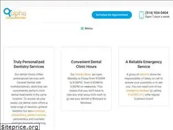Sites similar to alphadentalclinic.ca