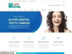 Sites similar to alphadentalteethtamers.com