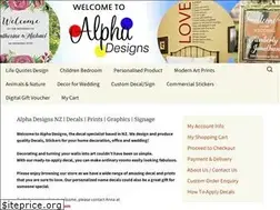 Sites similar to alphadesigns.co.nz