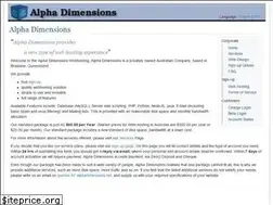 Sites similar to alphadimensions.net