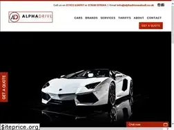 Sites similar to alphadrivesupercarhire.co.uk