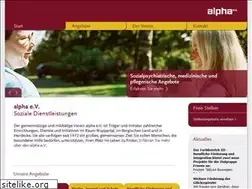 Sites similar to alphaev.de