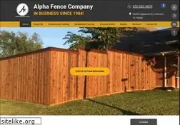 Sites similar to alphafence.com