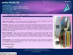 Sites similar to alphafoam.co.in