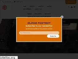 Sites similar to alphafoxtrot.us