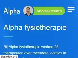 Sites similar to alphafysiotherapie.nl