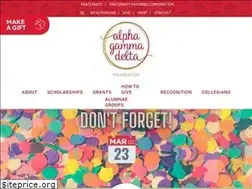 Sites similar to alphagammadeltafoundation.org