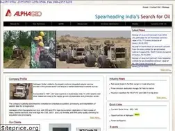 Sites similar to alphageoindia.com