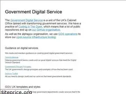 Sites similar to alphagov.github.io