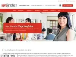 Sites similar to alphagraphics.com.br