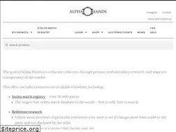 Sites similar to alphahands.com