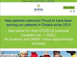 Sites similar to alphahealthservices.ca