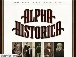 Sites similar to alphahistorica.com