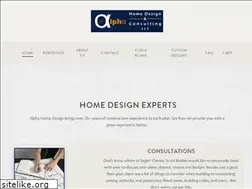 Sites similar to alphahomedesign.com