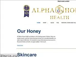 Sites similar to alphahoneyhealth.com