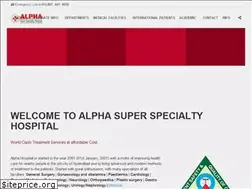 Sites similar to alphahospital.in