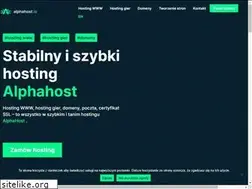 Sites similar to alphahost.io