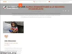 Sites similar to alphahumanitaire.fr
