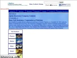 Sites similar to alphainsurance.com.pk