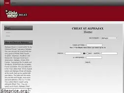Sites similar to alphajaxcheat.com