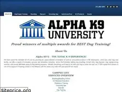 Sites similar to alphak9u.com