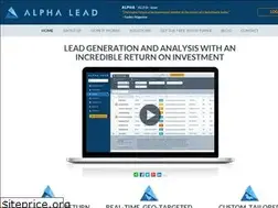 Sites similar to alphalead.com